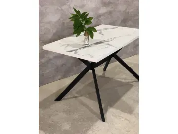 ВЕРОН(HPL) стол раздвижной с пластиковым покрытием (бабочка)