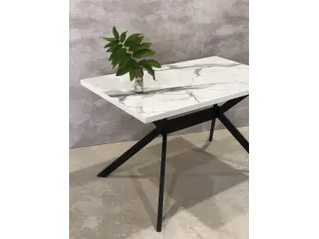 ВЕРОН-XL(HPL) стол раздвижной с пластиковым покрытием (бабочка)