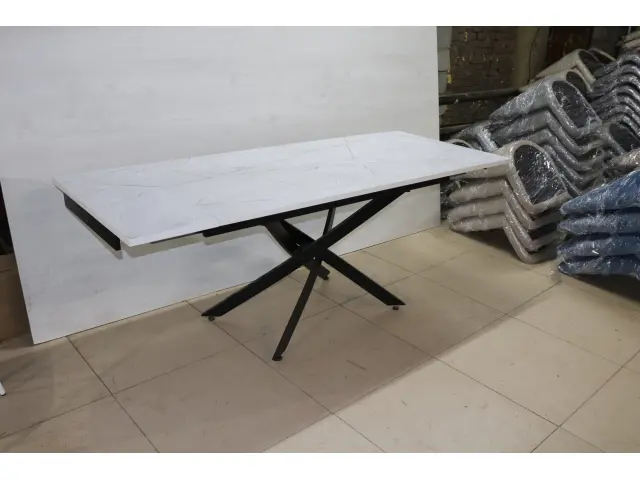 Стол АЙРОН-XL(керамогранит) раздвижной 4