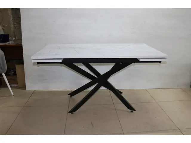 Стол АЙРОН-L(керамогранит) раздвижной 3