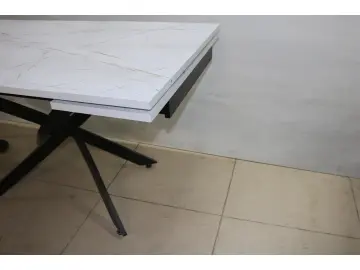 Стол АЙРОН-L(керамогранит) раздвижной