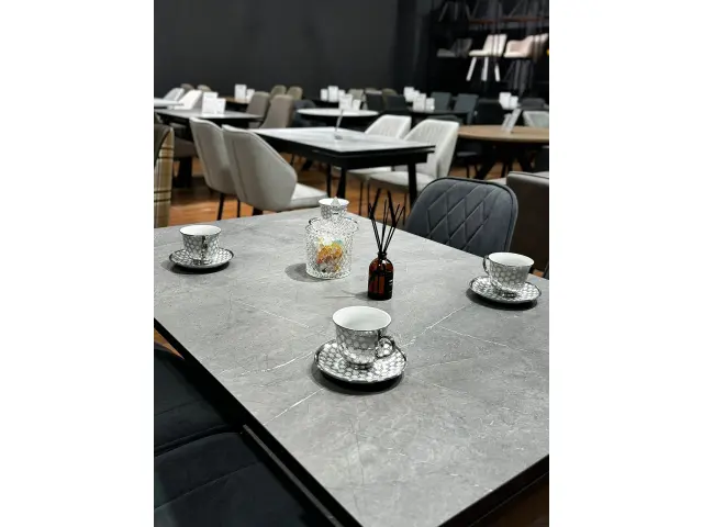 Стол АЙРОН(HPL)-XL раздвижной с пластиковым покрытием 2