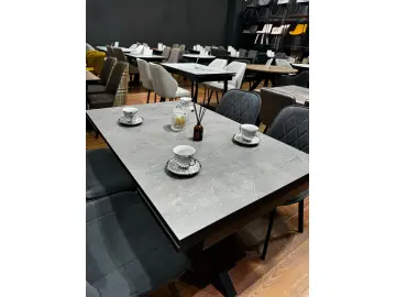 Стол АЙРОН(HPL)-XL раздвижной с пластиковым покрытием