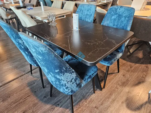 Стул 327 поворотный M19 бирюза 3