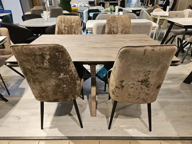 Стул 327 поворотный M05 шоколад 4