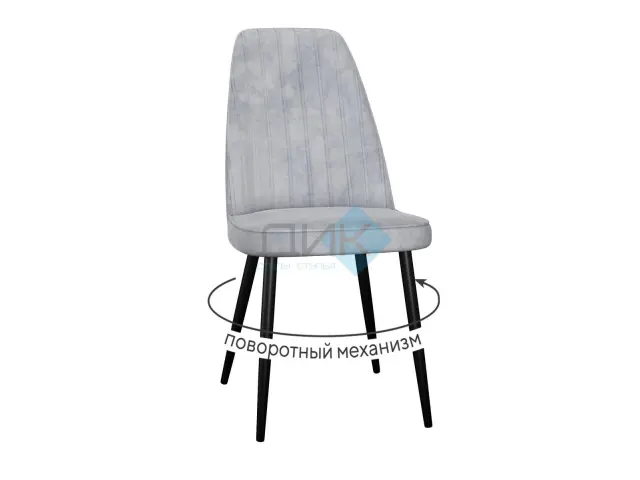 Стул 327 поворотный B22 GREY 1