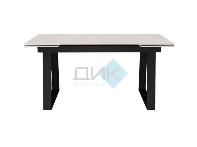 Стол DZ160 хромикс белый 3