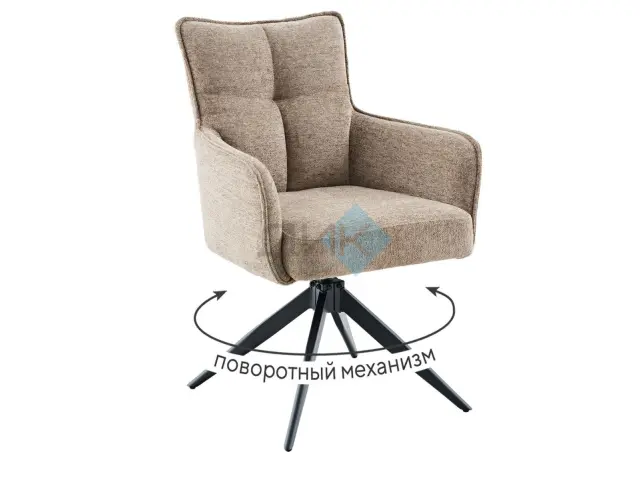 Стул 6826 т.к Темно-бежевая Raven 34 1