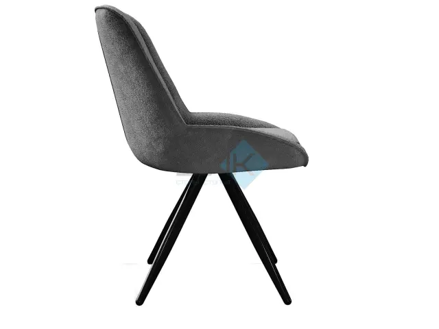 Стул 504 поворотный BL13 серый 2