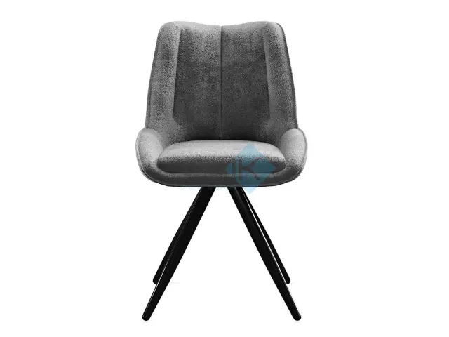 Стул 504 поворотный BL13 серый 3