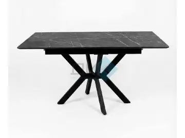 Стол DI100 Камень Пьетра Гриджиа чёрный