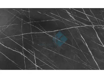 Стол DI100 Камень Пьетра Гриджиа чёрный