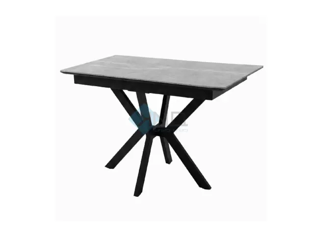 Стол DI100 Мрамор Кандела cветло-серый 1