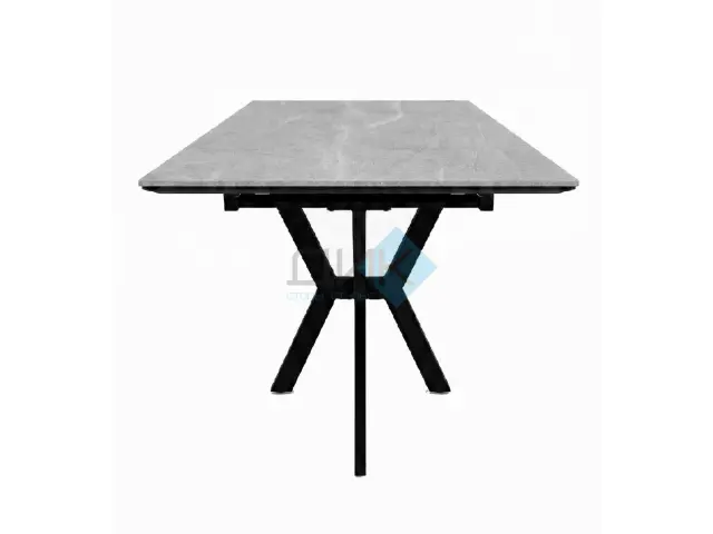 Стол DI100 Мрамор Кандела cветло-серый 3