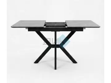 Стол DI100 Мрамор Кандела cветло-серый