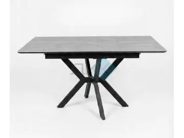 Стол DI100 Мрамор Кандела cветло-серый