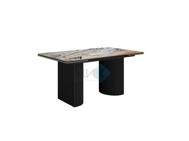 Стол EKD160 Керамогранит Venetian Brown Light глянец (К4) 1