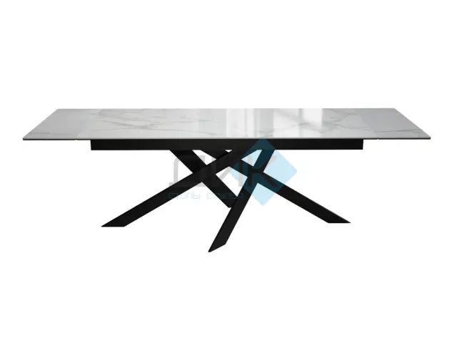 Стол EKX180 Белый глянец (К8/2) (керамогранит глянец) 3