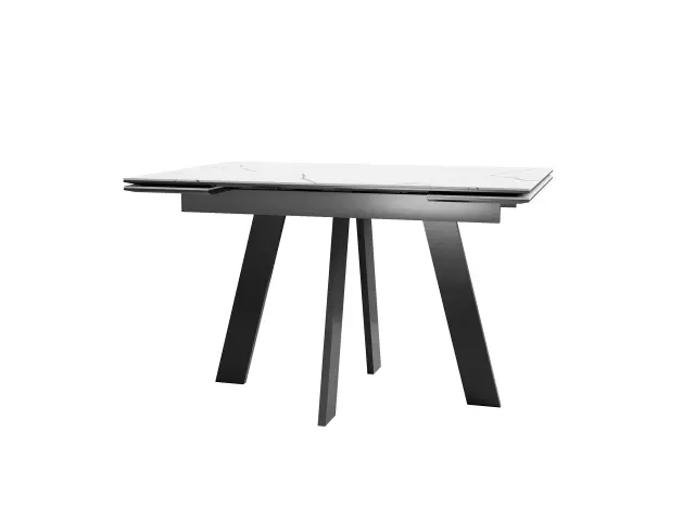 Стол SFM120 стекло Оптивайт Белый мрамор 1