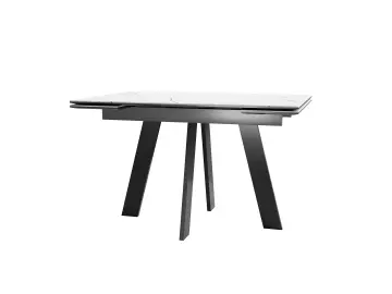 Стол SFM120 стекло Оптивайт Белый мрамор