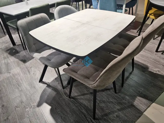 Стол DB110 Хромикс белый 3