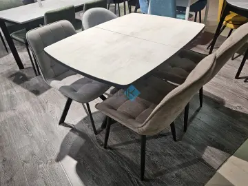 Стол DB110 Хромикс белый