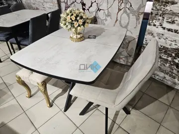 Стол DB110 Хромикс белый