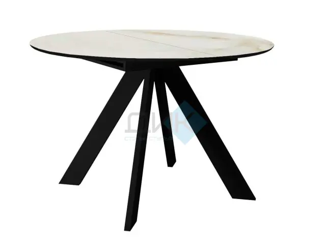 Стол SKC110 Керамогранит глянец Ostra Bianco 1