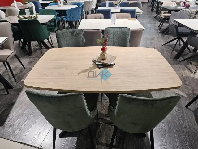 Стол B140 Дуб Каселла натуральный раздвижной 4