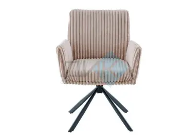 Стул 6827 т.к Бежевая Velo 30 с возвратным поворотным механизмом