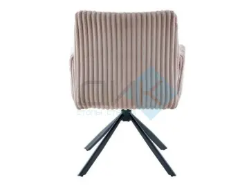 Стул 6827 т.к Бежевая Velo 30 с возвратным поворотным механизмом