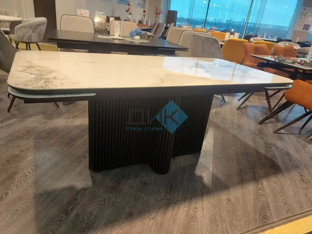 Стол SKO180 Керамика Пандора Серый глянец YB8020122BG 4