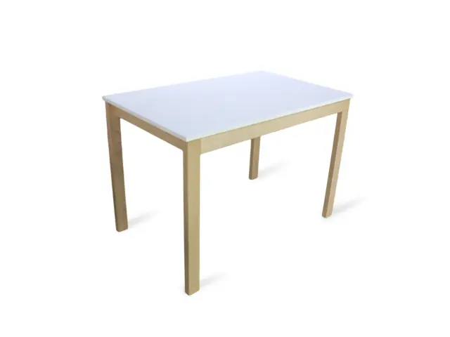 Стол СВИТИ(HPL) раздвижной с опорами из массива 1