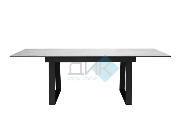 Стол DKZ160 Керамогранит Tianshan White (белый полуглянец) 3