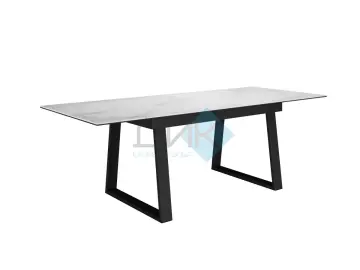 Стол DKZ160 Керамогранит Tianshan White (белый полуглянец)