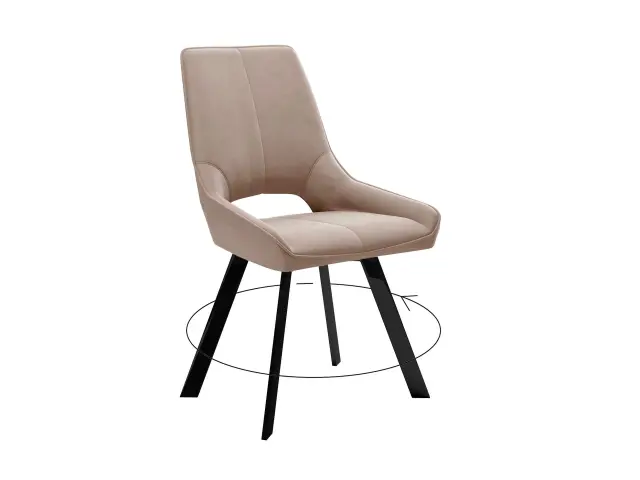 Стул 268 Z128 бежевый поворотный 1