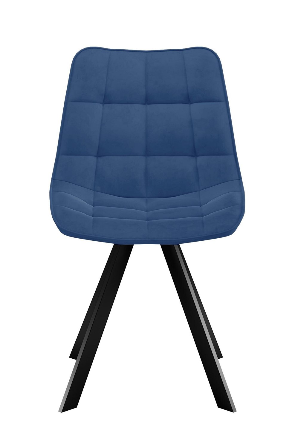 Стул 229 Поворотный, Микровелюр B8 BLUE / опоры черные 2 small