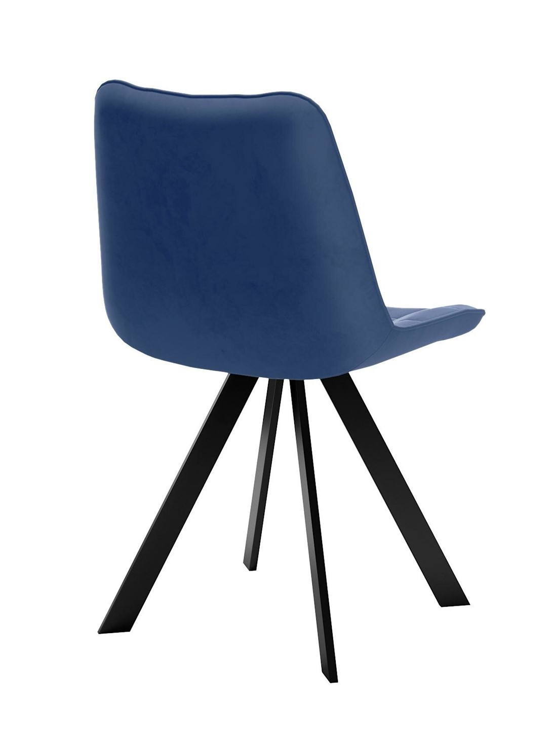 Стул 229 Поворотный, Микровелюр B8 BLUE / опоры черные 4 small