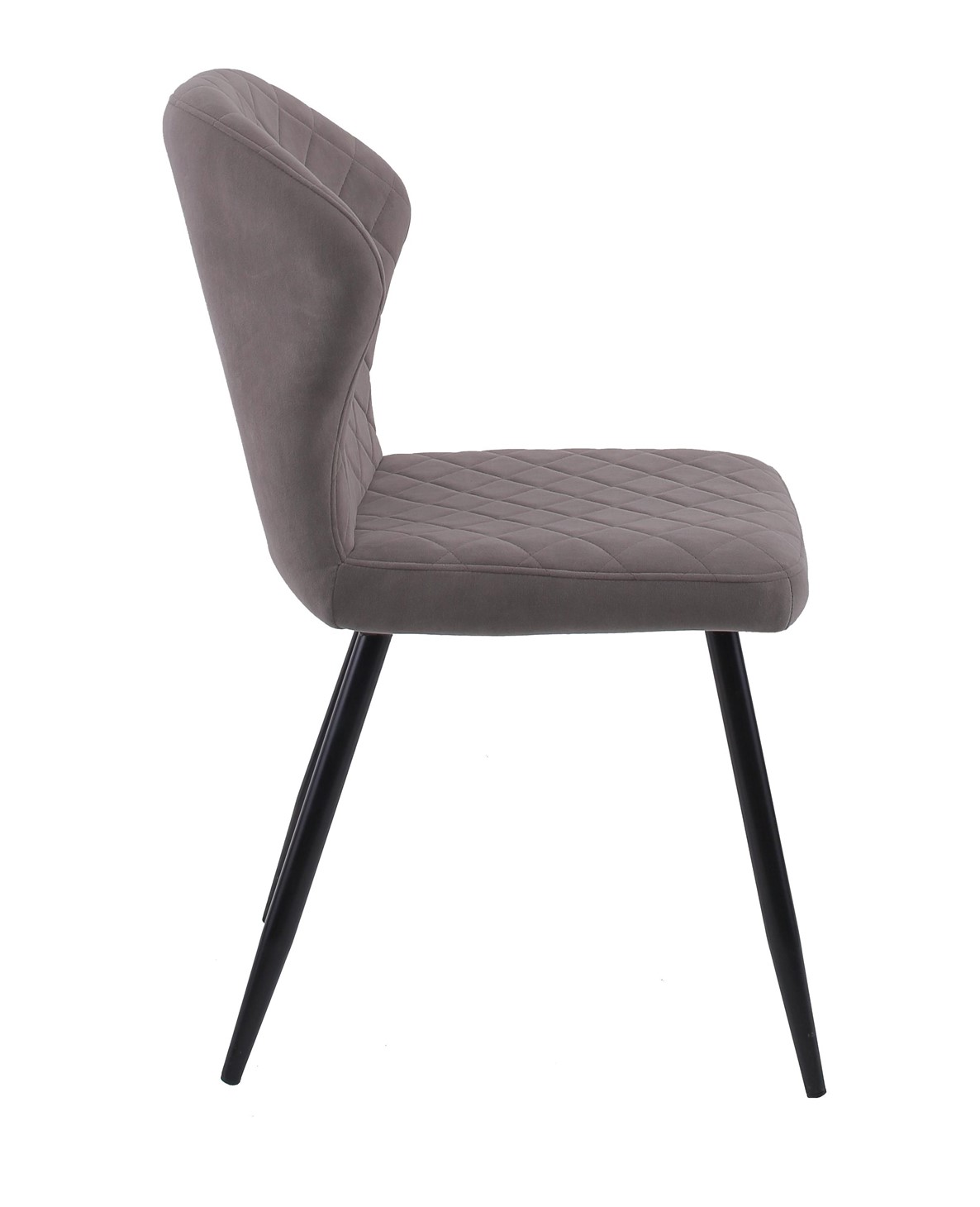 Стул кухонный 239, микровелюр B5 latte, ножки черные 2 small