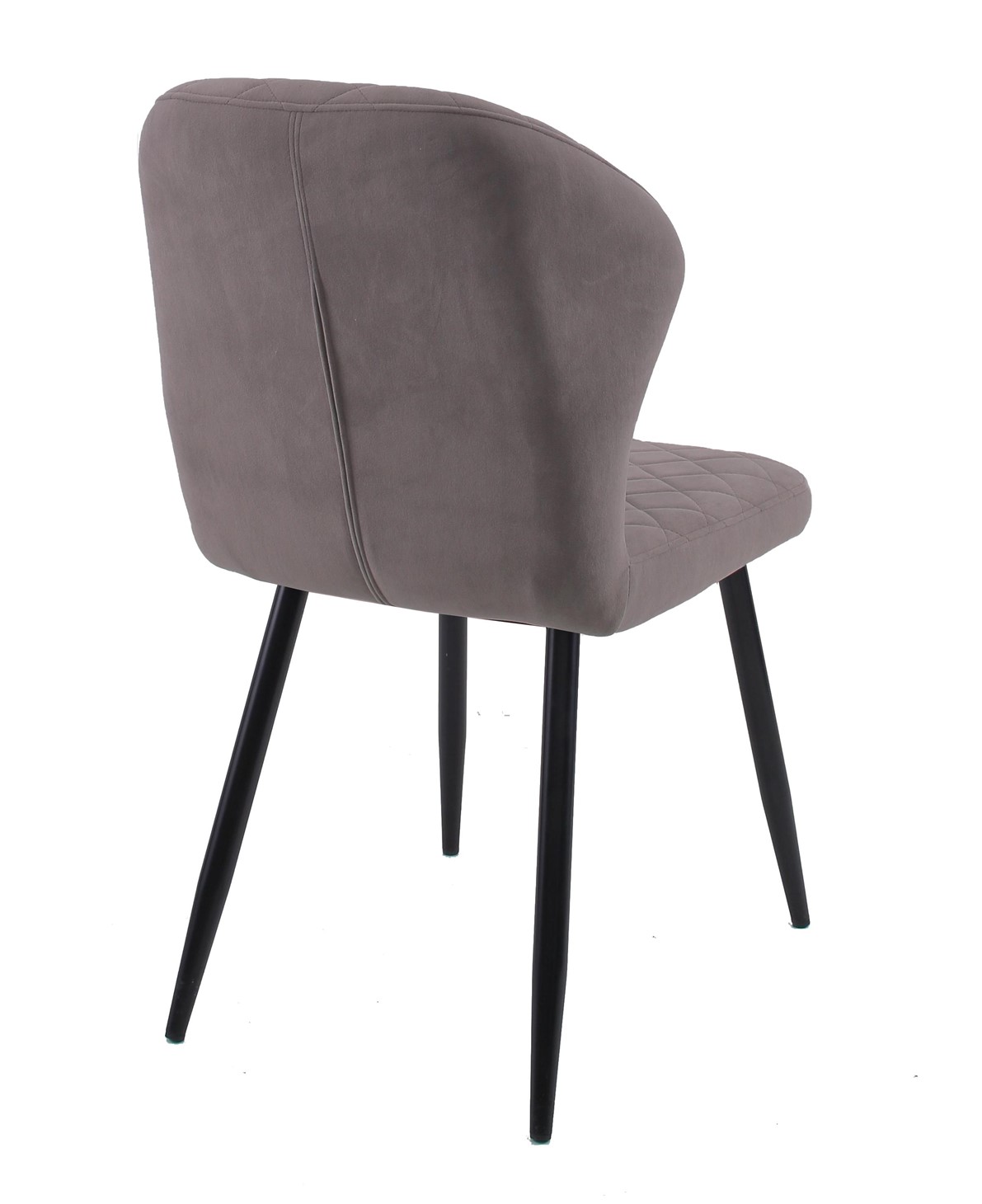 Стул кухонный 239, микровелюр B5 latte, ножки черные 3 small