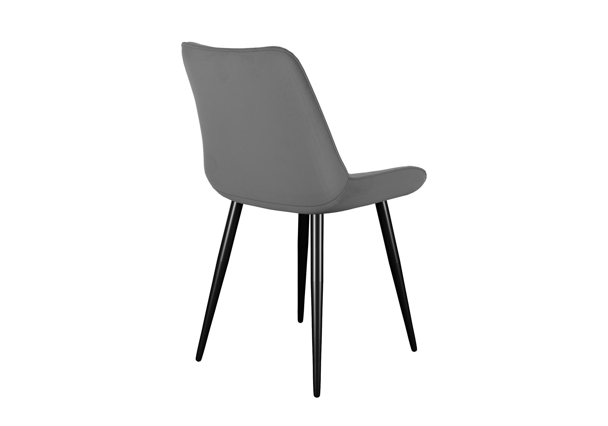 Кухонный стул DikLine 226 поворотный B22 GREY, ножки черные 2 small