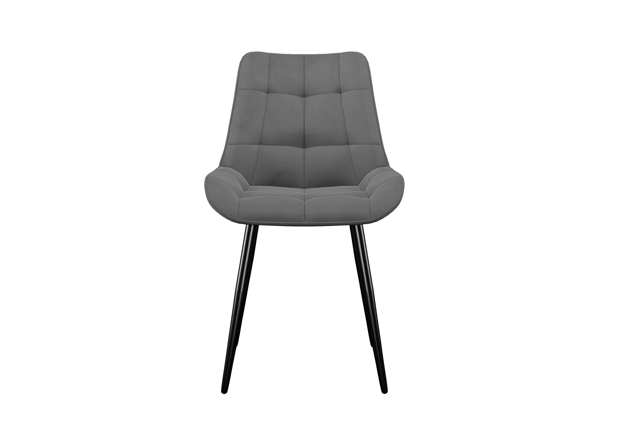 Кухонный стул DikLine 226 поворотный B22 GREY, ножки черные 3 small
