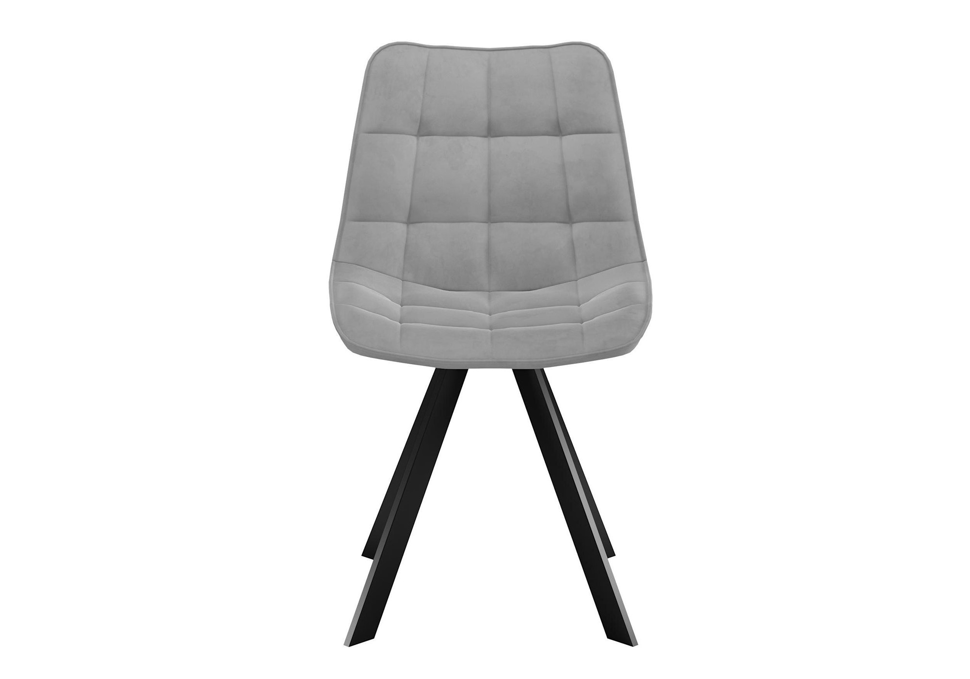 Мягкий стул DikLine 229 поворотный, B22 GREY, ножки черные 4 small