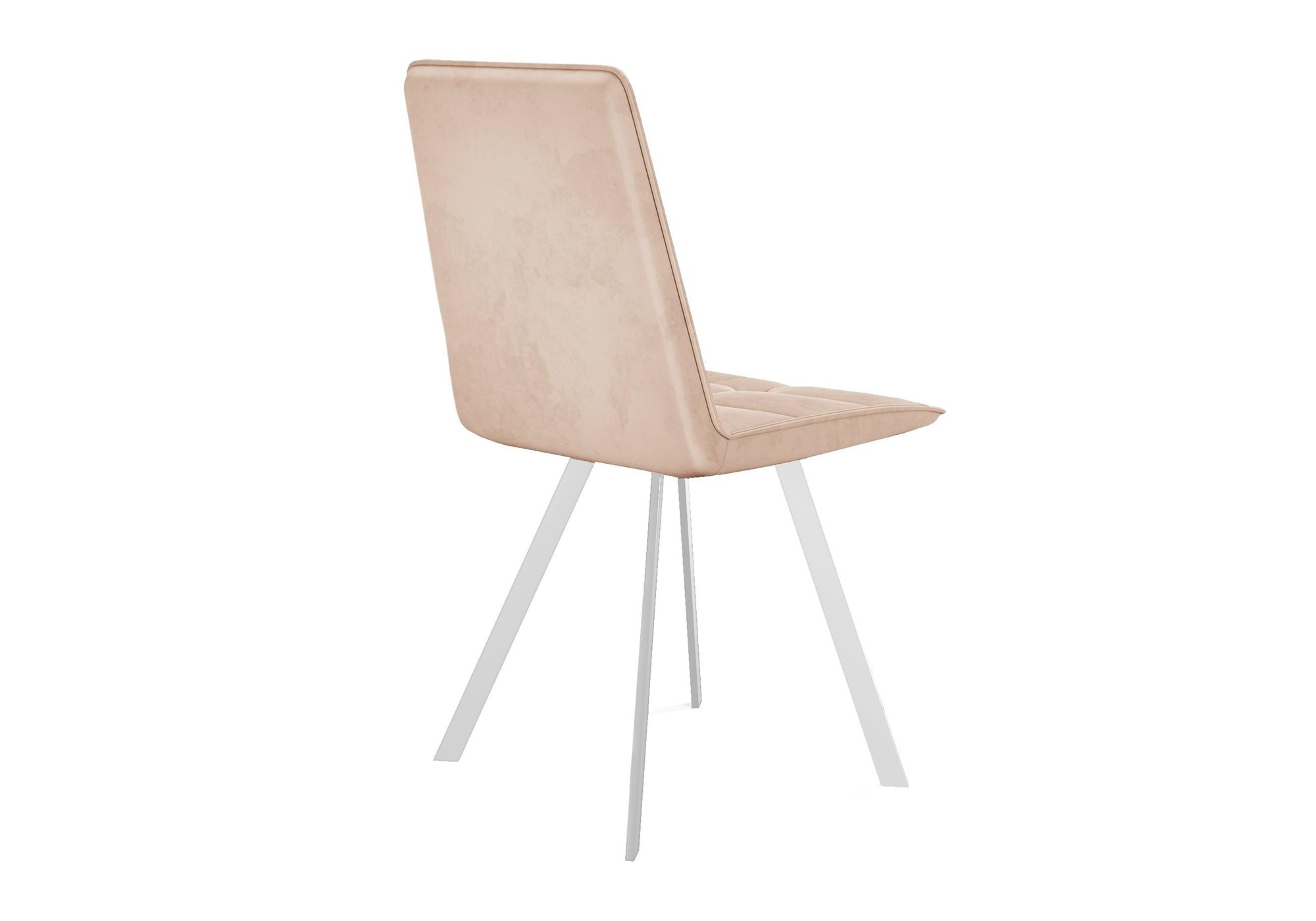 Кухонный стул DikLine 280 B03 BEIGE, ножки белые 2 small