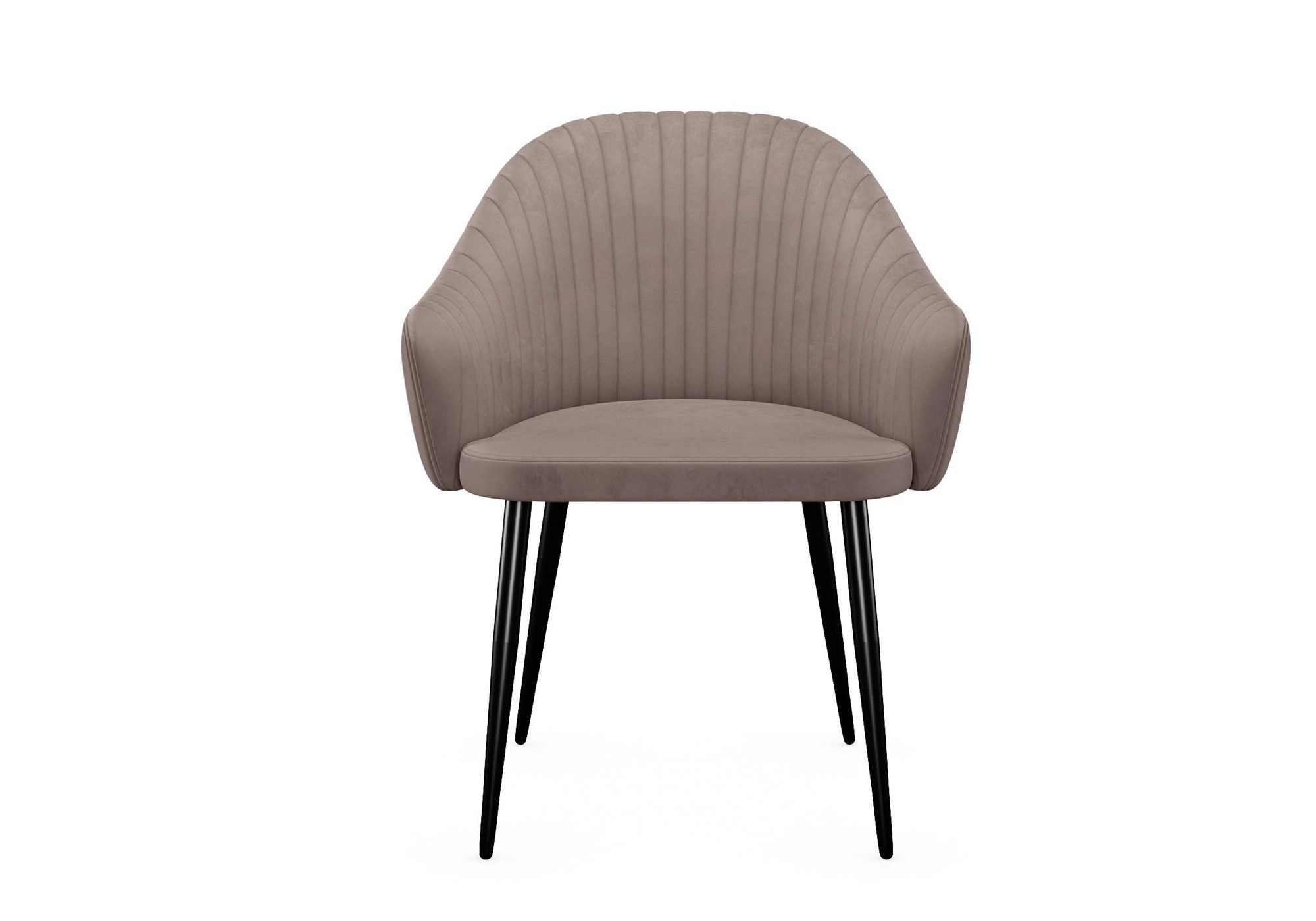 Стул DikLine 440 C43 капучино, ножки черные 2 small