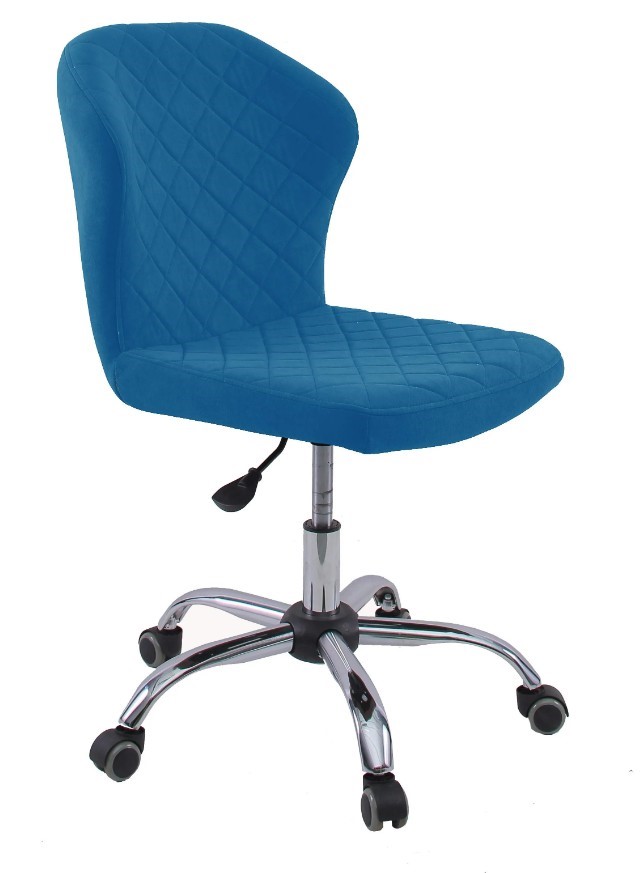 Кресло офисное KD-31, микровелюр B8 blue